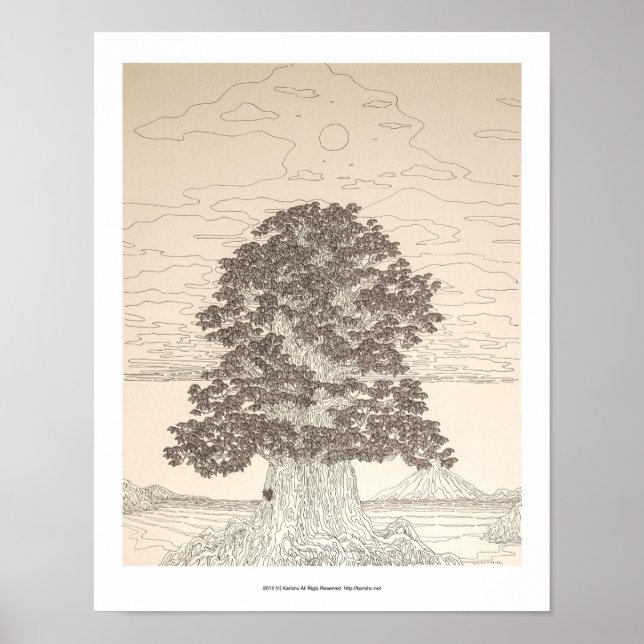 海 辺 の 大 木 POSTER (Vorne)