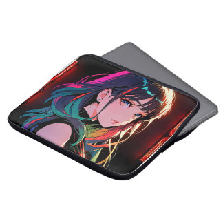 煌霞の少女【Radiant Haze Girl】  Laptopschutzhülle