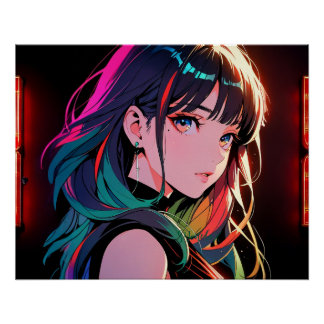 煌霞の少女【Radiant Haze Girl】  Poster