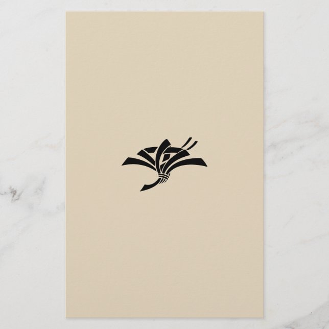熨斗鶴 BRIEFPAPIER (Vorderseite)