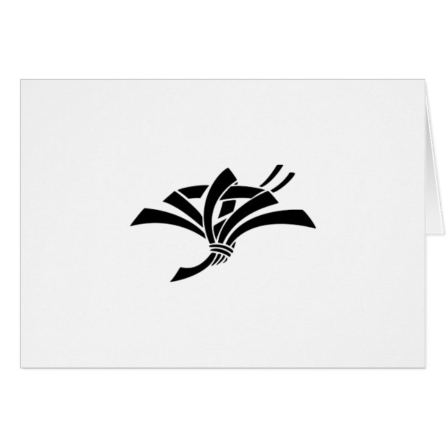 熨 斗 鶴 (Vorderseite (Horizontal))