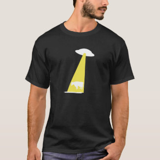 牛が UFO に誘拐 T-Shirt