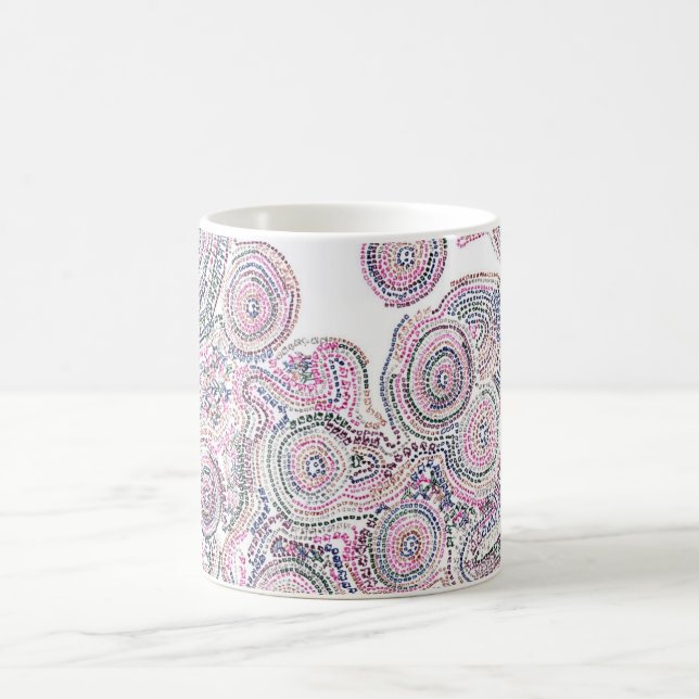 猫のいる「縁結曼荼羅」 TASSE (Mittel)