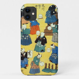 猫の曲芸師, 国芳 Akrobat der Katzen, Kuniyoshi, Ukiyo-e Case-Mate iPhone Hülle