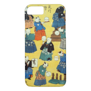 猫の曲芸師, 国芳 Akrobat der Katzen, Kuniyoshi, Ukiyo-e Case-Mate iPhone Hülle