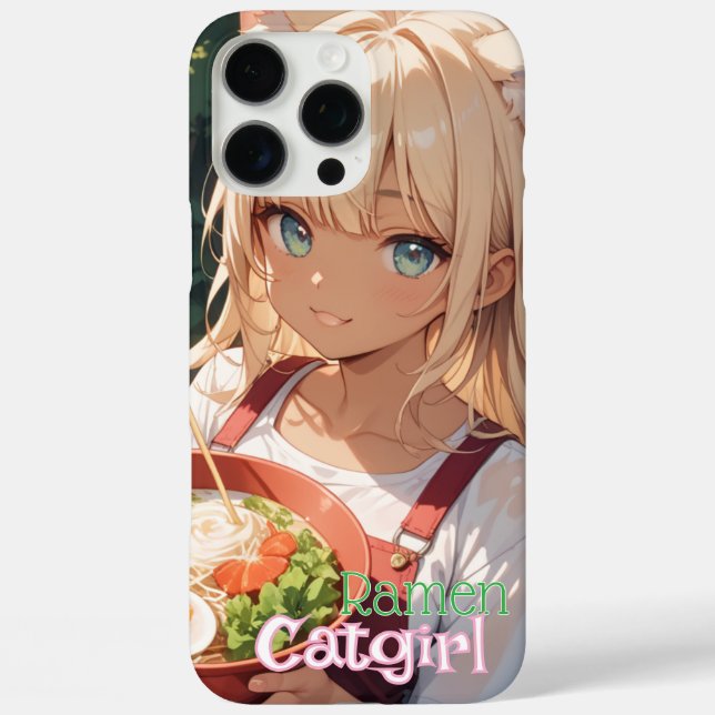 猫耳娘とラーメン Case-Mate iPhone HÜLLE (Rückseite)