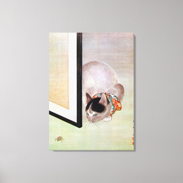 猫 と 蛛, 東 Kat und Spike, Toko Leinwanddruck (Vorderseite)