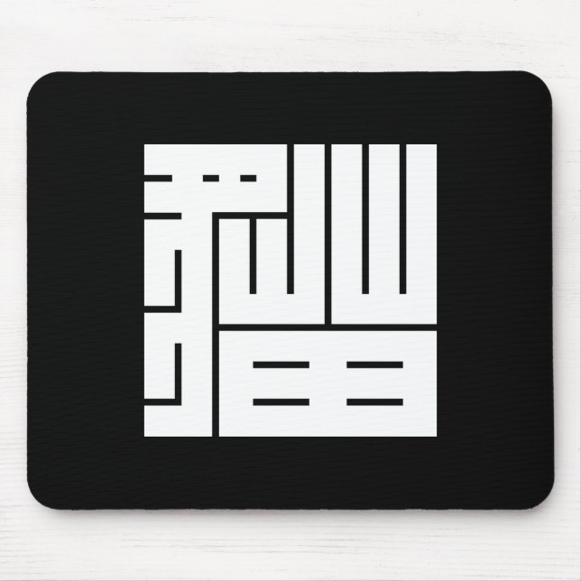 猫 の 角 字 MOUSEPAD (Vorne)
