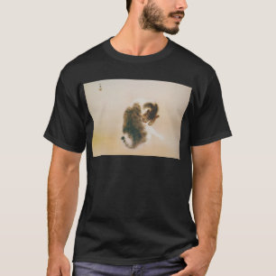 猫, 栖 鳳 Katze, Seihō, japanische Kunst T-Shirt