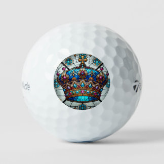 王冠モチーフ　ゴルフボール GOLFBALL