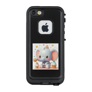甘えんぼうのピンクエレファント LifeProof FRÄ’ iPhone SE/5/5s HÜLLE