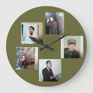 畑生浩子　きみのじかん展　Firenze Große Wanduhr