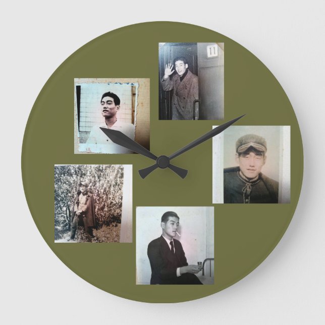 畑生浩子　きみのじかん展　Firenze Große Wanduhr (Vorderseite)