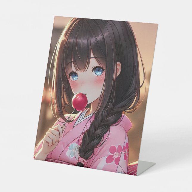 癒しの空間 SOCKELSCHILD (Vorderseite)