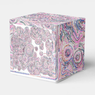 白い線の入った「算数曼荼羅」ボックス GESCHENKSCHACHTEL