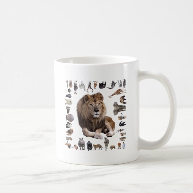 百獣の王 KAFFEETASSE (Rechts)