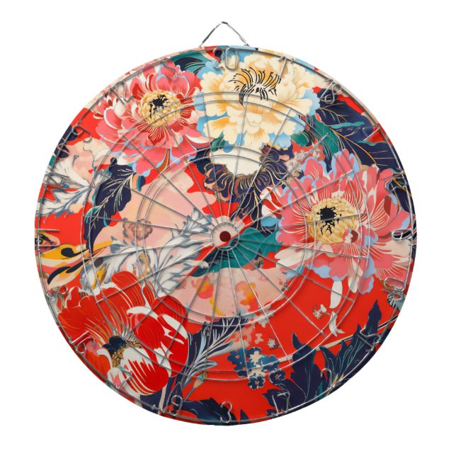 百花繚乱 Reimagined2 Dartscheibe (vorne)