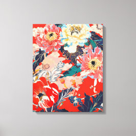 百花繚乱 Reimagined2 Leinwanddruck