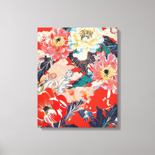 百花繚乱 Reimagined2 Leinwanddruck (Vorderseite)