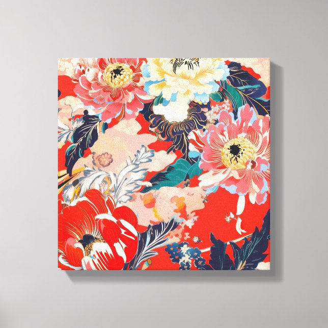 百花繚乱 Reimagined2 Leinwanddruck (Vorderseite)