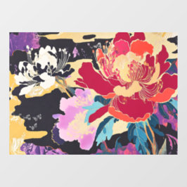 百花繚乱 Reimagined Fensteraufkleber