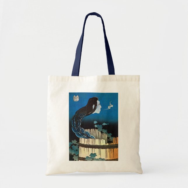 皿 幽 霊, 北 Geist 斎 Diskothek, Hokusai, Ukiyoe Tragetasche (Vorne)