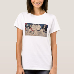 相 撲, 国 Sumo Wrestling, Kuniyoshi, Ukiyo-e T-Shirt