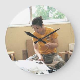 真子　mako firenze きみのじかん展 galleriafirenzeitaly große wanduhr