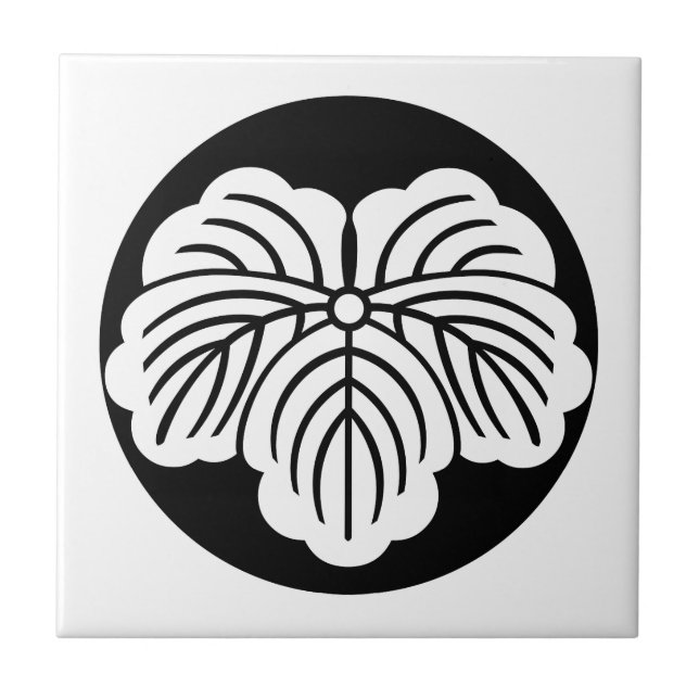 石持ち地抜き蔦 FLIESE (Vorderseite)