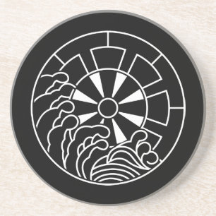 石 持 ち 地 抜 き 浪 に UNTERSETZER