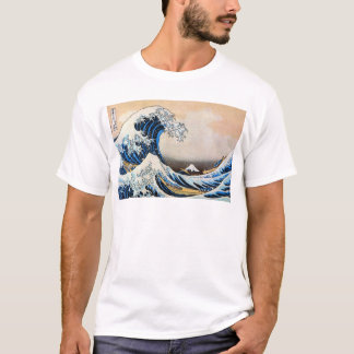 神奈川沖浪裏, 北斎 große Welle, Hokusai T-Shirt