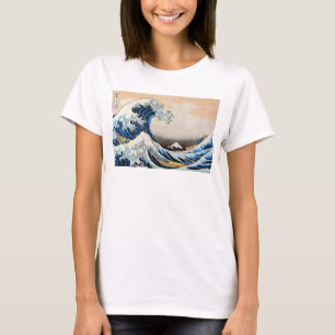 神奈川沖浪裏, 北斎 große Welle, Hokusai T-Shirt