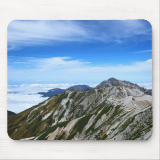 立山連峰の山並み MOUSEPAD