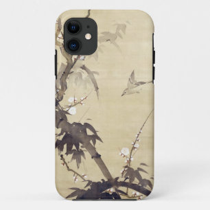 竹に鳥, 其一 Vogel und Bambus, Kiitsu, Japan-Kunst Case-Mate iPhone Hülle
