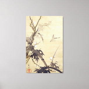 竹 に 鳥, 其 Bird und Bamboo, Kiitsu, Japan Art Art Leinwanddruck