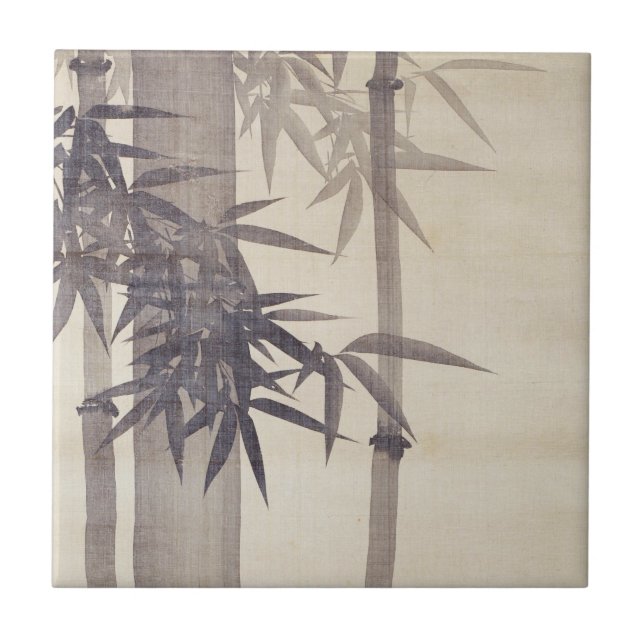 竹, 其 一 Bamboo, Kiitsu, Japan Art Art Fliese (Vorderseite)