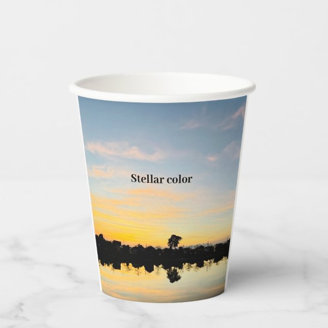 紙コップ　PAPERCUP PAPPBECHER (Vorderseite)