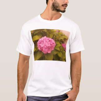 紫陽花Japanese Kanji Ajisai Hydrangea Flower Minimali T-Shirt