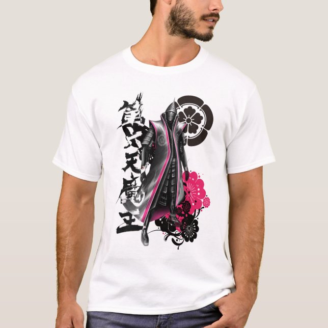 織田信長　第六天魔王Tシャツ T-Shirt (Vorderseite)