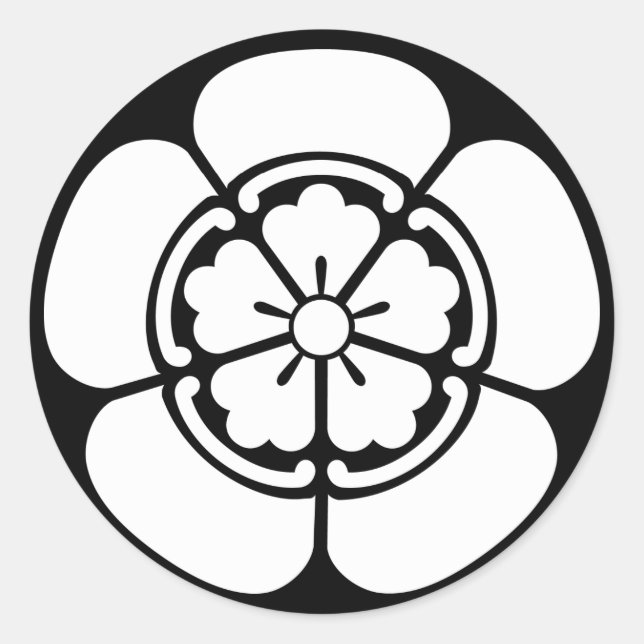 織田瓜 RUNDER AUFKLEBER (Vorderseite)