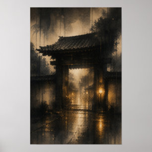 羅生門・雨の門 — KŌAN (Porträt) Poster