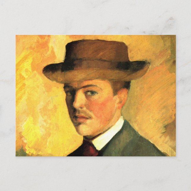 自 画 像 POSTKARTE (Vorderseite)