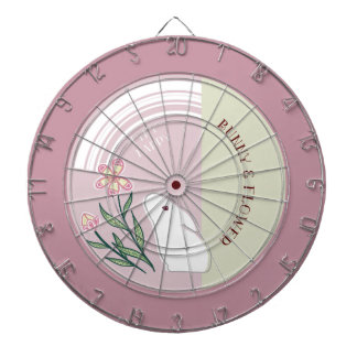 花とうさぎ DARTSCHEIBE