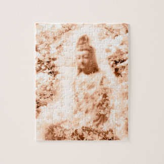 花と観音菩薩と伊勢神宮 PUZZLE