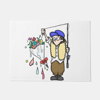 花束釣れた FUßMATTE