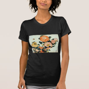 菊 と 蜂, 北 Chrysanthemum and Bee, Hokusai, 斎 T-Shirt