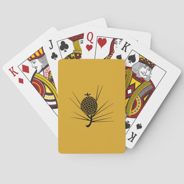 葉付松毬 SPIELKARTEN (Rückseite)
