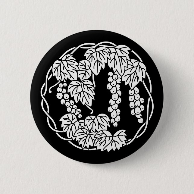 葡 萄 の 丸 BUTTON (Vorderseite)