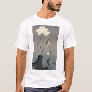 蓮にカワセミ, 古邨 Eisvogel auf Lotus, Koson, Ukiyo-e T-Shirt