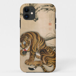 虎図, 若冲 Tiger, Jakuchū, Japan-Kunst Case-Mate iPhone Hülle